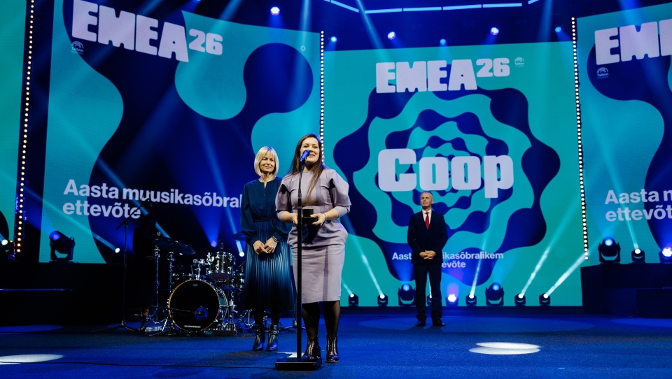 Coop kuulutati Eesti muusikasõbralikumaks ettevõtteks