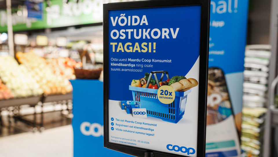 Kolmas Prisma kauplus avas uksed Coopina