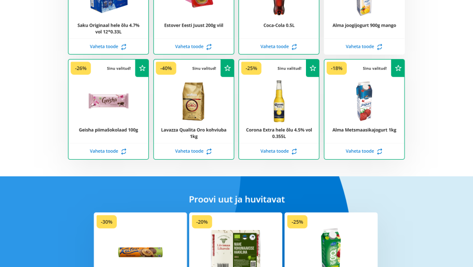 Esimest korda Eestis: Coop käivitas ainulaadse personaalsete soodustuste programmi