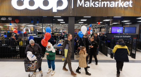Coop toob Keila suurima toidupoega Eestis laiemasse kasutusse ainulaadse kassalahenduse