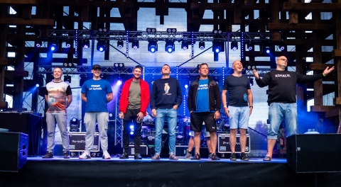Ettekandeid lavalt. Foto: Erlend Štaub