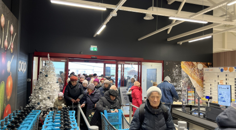 Coop investeeris Võrumaal 1,3 miljonit eurot uude Värska Konsumisse