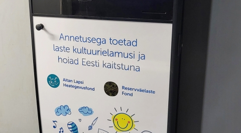 Coopi kaupluste taaraautomaatides saab nüüd toetada Eesti kaitsevõimet