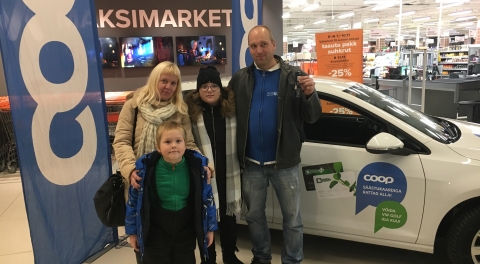 Õnnelike inimeste galerii: kõik nad on endale Coop Lotoga auto võitnud! Päriseks!
