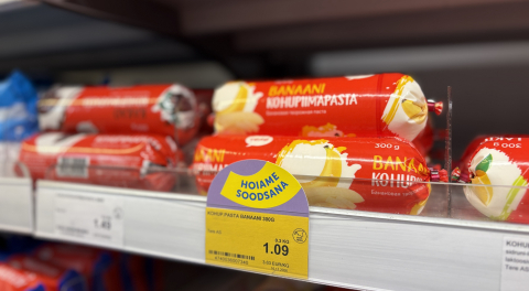 Coop tõi igapäevase ostukorvi hinna alla ja kehtestas ligi 450 tootele hinnalae