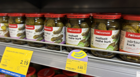 Coop tõi igapäevase ostukorvi hinna alla ja kehtestas ligi 450 tootele hinnalae