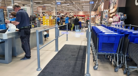 Sissepääs Külitse Coop Konsumisse