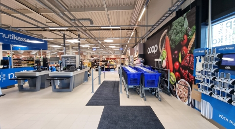 Sissepääs Külitse Coop Konsumisse