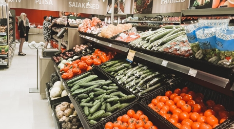 Puu- ja köögiviljaosakond Külitse Coop Konsumis