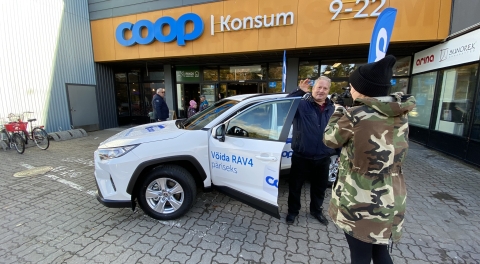 Õnnelike inimeste galerii: kõik nad on endale Coop Lotoga auto võitnud! Päriseks!