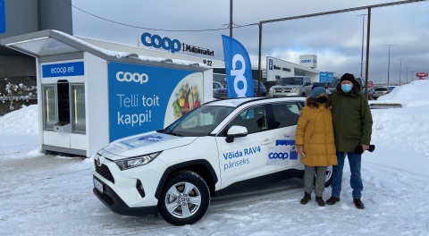 Õnnelike inimeste galerii: kõik nad on endale Coop Lotoga auto võitnud! Päriseks!