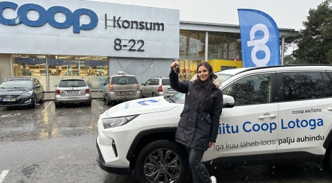 Õnnelike inimeste galerii: kõik nad on endale Coop Lotoga auto võitnud! Päriseks!