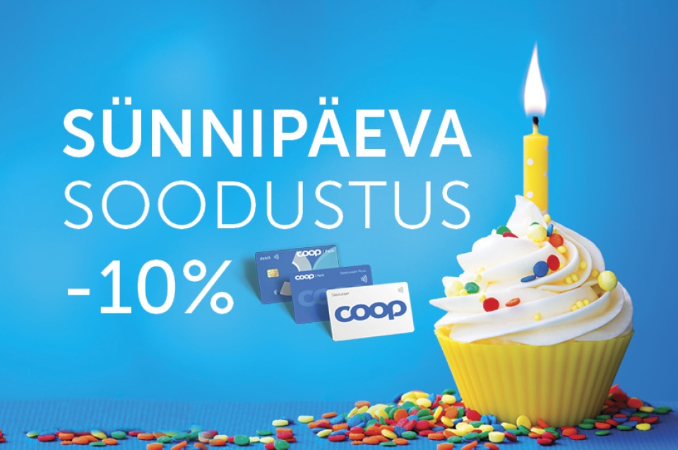 Sünnipäeva sooduspakkumised