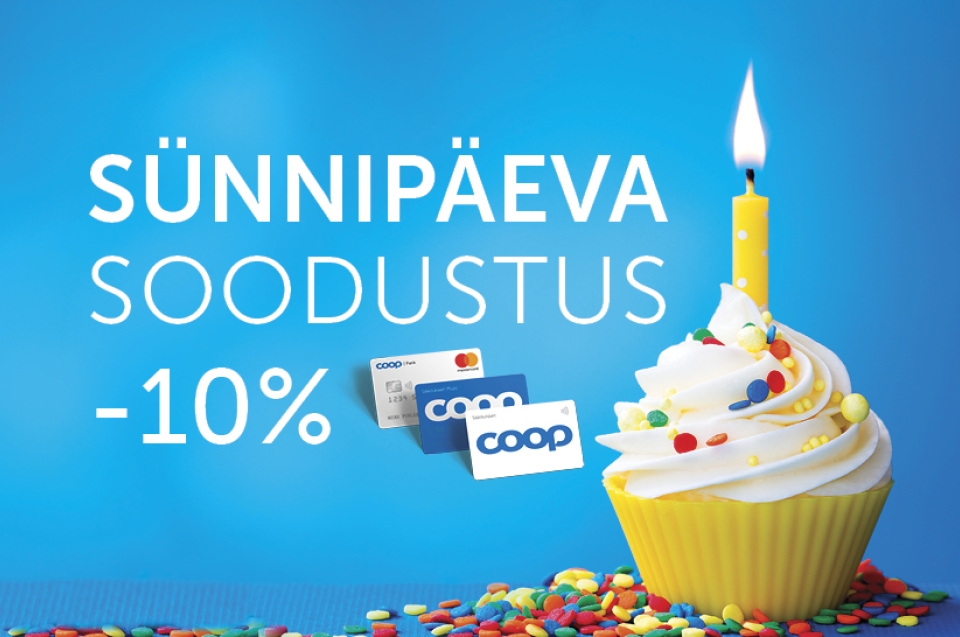 Sünnipäeva sooduspakkumised