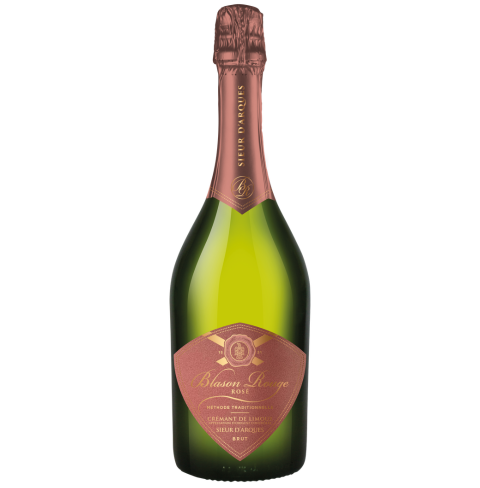 Blason Rouge Rose Cremant De Limoux Brut