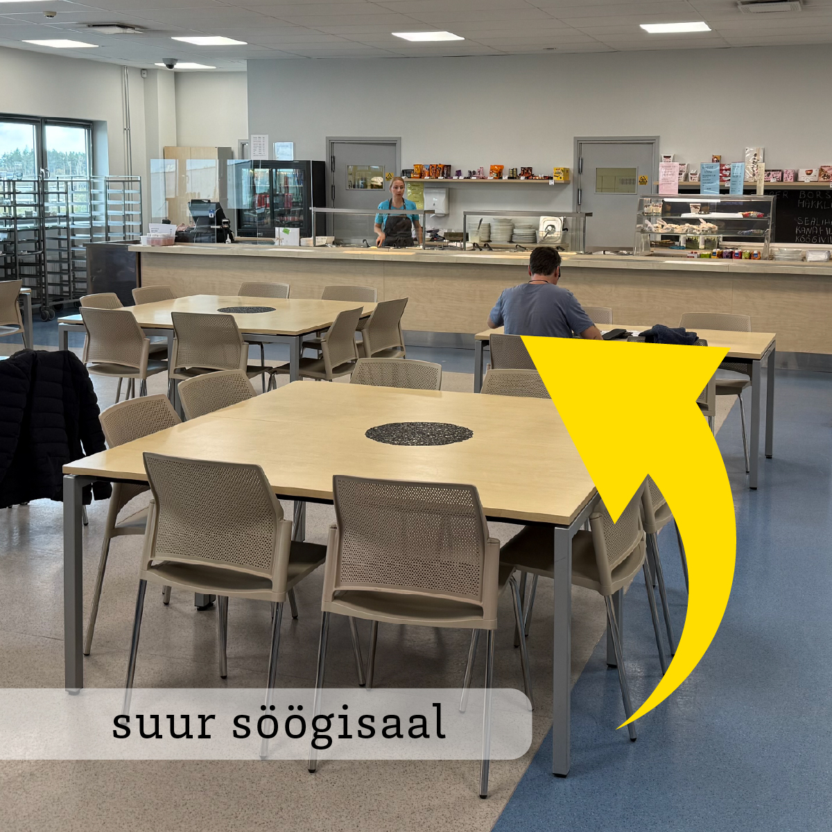 Coopi logistikakeskuse bistroo